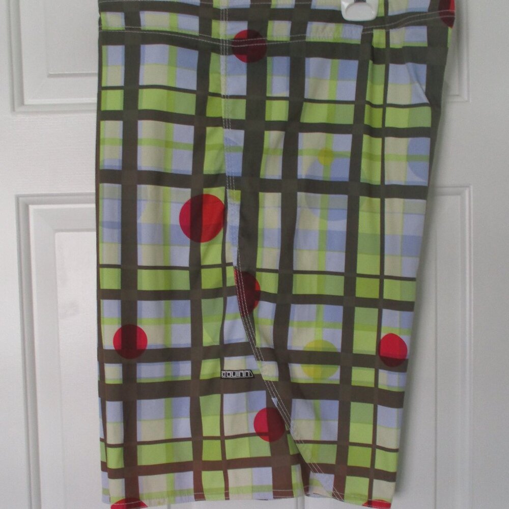 O'Quinn Mens Multicolor Swim Board Short - Size 38W